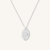 Personalised Birth Flower Necklace